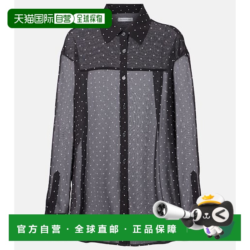 1h可退 香港直邮The Frankie Shop 女士 Peri 波尔卡圆点衬衫