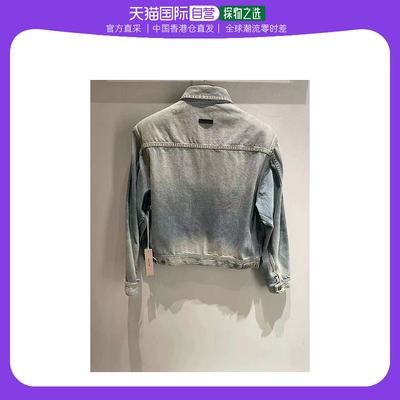 香港直邮FEAR OF GODFear Of God  男款蓝色翻领牛仔夹克 FGE30