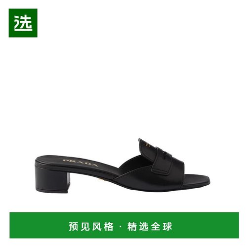 香港直邮Prada 露跟高跟凉鞋 1XX781248F035普拉达