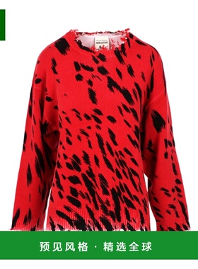 1h可退 香港直邮Semicouture 女士 红色毛线衫 Y2WC20CMF5