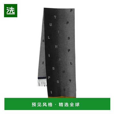 香港直邮PAUL SMITH 男士围巾 M1A150CT71179 AW2025 灰色 Wool s