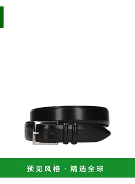 香港直发ORCIANI男士黑色经典扣环腰带休闲潮流百搭时尚U03201