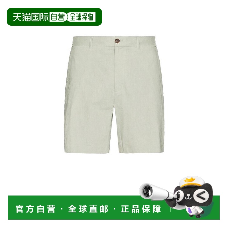 1h可退 香港直邮THEORY 希尔瑞 男士 Curtis 弹力亚麻短裤 P03732