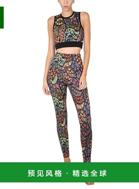 1h可退 香港直邮Etro 艾特罗 女士 提花羊毛混纺高端打底裤 13744