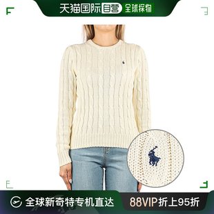 女款 韩国直邮Polo Ralph Lauren拉夫·劳伦针织衫 象牙白保暖舒适