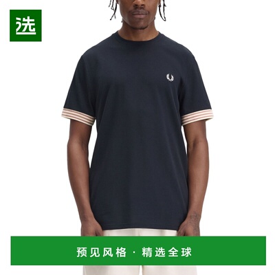 1h可退 香港直邮Fred Perry 弗莱德.派瑞 男士 FPM770754608 T恤