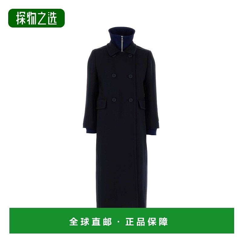 香港直邮Prada 普拉达 女士 雙排扣長版大衣 P618TSOOO18VY