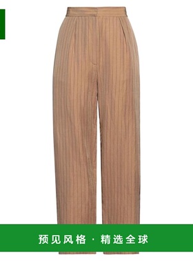 1h可退 【美国直邮】antonelli 休闲裤 女士直筒裤 高腰条纹设计