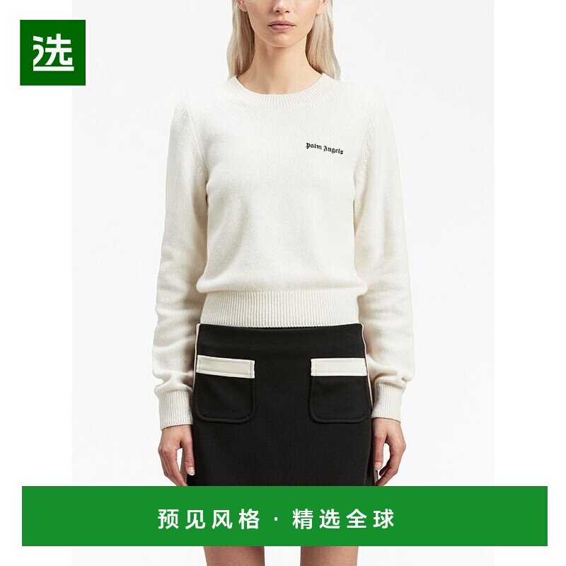 欧洲直邮PALM ANGELS 女士针织毛衣PWHE051F23KNI0010410