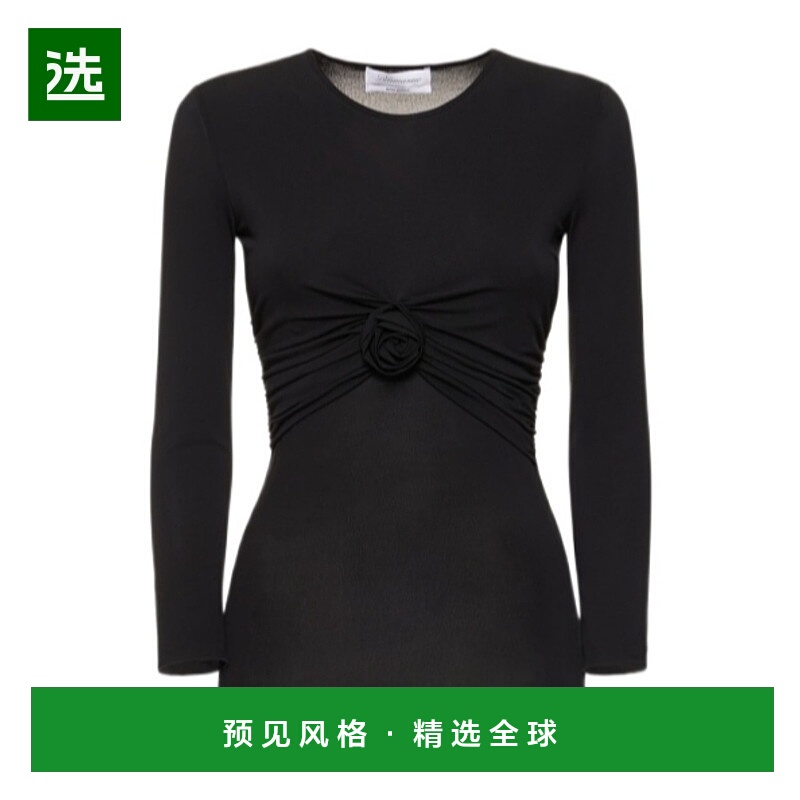 香港直邮Blumarine 立体花卉T恤 78I-P0D127