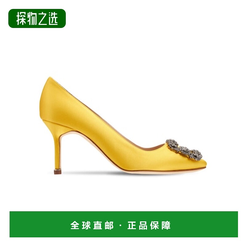 香港直邮Manolo Blahnik 徽标细跟高跟鞋 73I0C4007