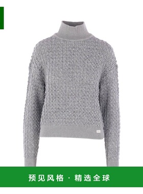 1h可退 香港直邮Elisabetta Franchi 女士 亮片裝飾針織上衣 MK20