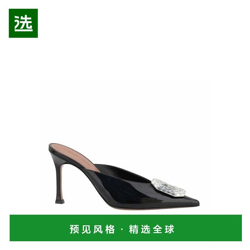 香港直邮AMINA MUADDI 女士高跟鞋 12S357010CAMPATENTBLACBLACK,女鞋,浅口单鞋,淘宝优惠券,粉丝福利购,淘宝优惠卷