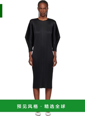 1h可退 香港直邮Pleats Please Issey Miyake 女士 黑色 Skyline