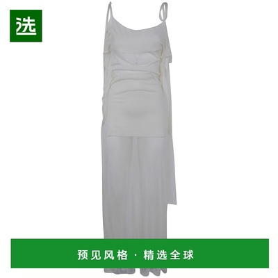 1h可退 香港直邮Paloma Wool 女士 ZANIC 中长连衣裙 UJ1305000WH