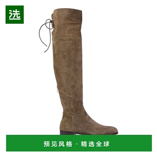 1h可退 香港直邮Sergio Rossi 塞乔·罗西 女士 靴子 green绿色