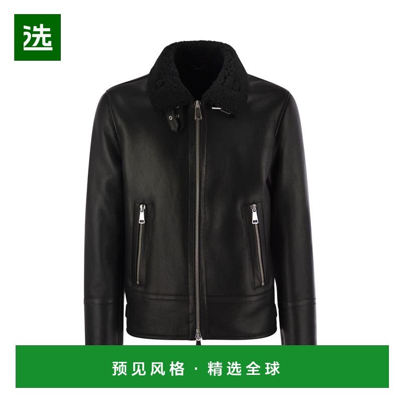 香港直邮DONDUP 男士外套 UJ934PL0547UXXX999 AW2024 黑色,男装,夹克,淘宝优惠券,粉丝福利购,淘宝优惠卷