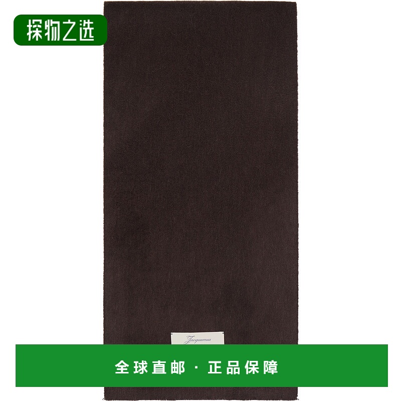 香港直邮Jacquemus 男士 棕色 The Cachemiro 围巾 25HACM00726AK