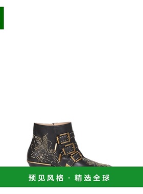 香港直邮CHLOÉ 女士靴子 CHC16A134750ZY SS2026 黑色 