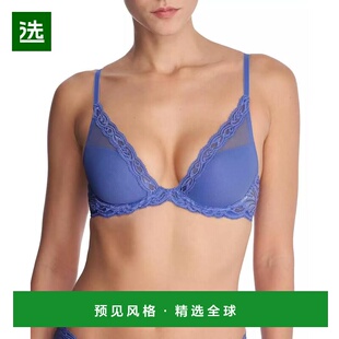 1h可退 【美国直邮】Natori 女士 Feathers 蕾丝深 V 罩杯文胸 舒