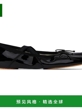 香港直邮Tory Burch 托里·伯奇 女士 黑色 Mary Jane Bow 芭蕾鞋