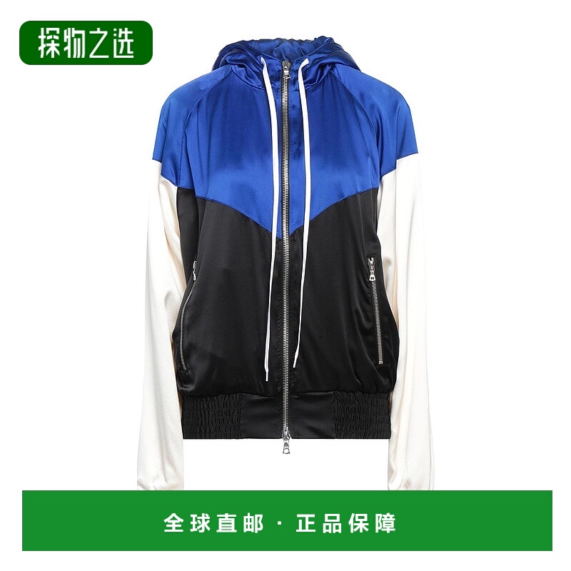 香港直邮AMIRI 女士 连帽卫衣 blue蓝色 舒适时尚