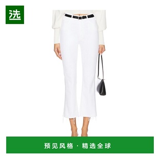 1h可退 香港直邮mother 女士 Lil' Hustler 小号及踝磨损牛仔裤 P