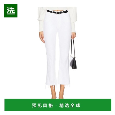 1h可退 香港直邮mother 女士 Lil' Hustler 小号及踝磨损牛仔裤 P