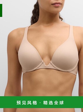 1h可退 【美国直邮】Natori Verge 可变式钢圈深 V 文胸