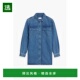 香港直邮Frame 式 Denim 1h可退 女士 牛仔迷你衬衫 连衣裙 ALSD510