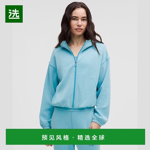 1h可退 欧洲直邮LULULEMON露露乐檬 Softstreme拉链连帽衫