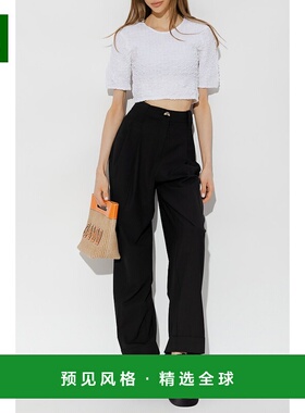 香港直邮Ganni 圆领T恤 F8072上衣女装