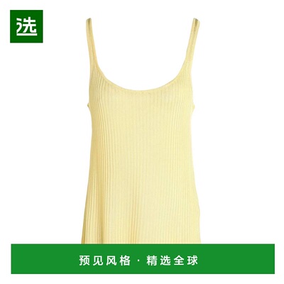 1h可退 香港直邮NINETY PERCENT 女士 背心 yellow黄色 舒适时尚