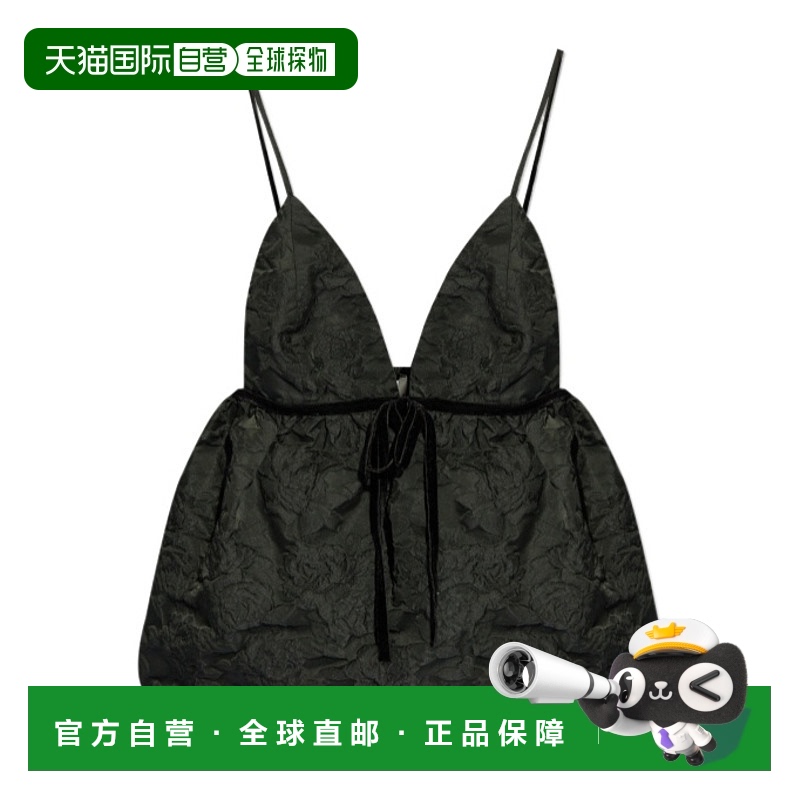 香港直邮Ganni 深领口吊带 F96696736
