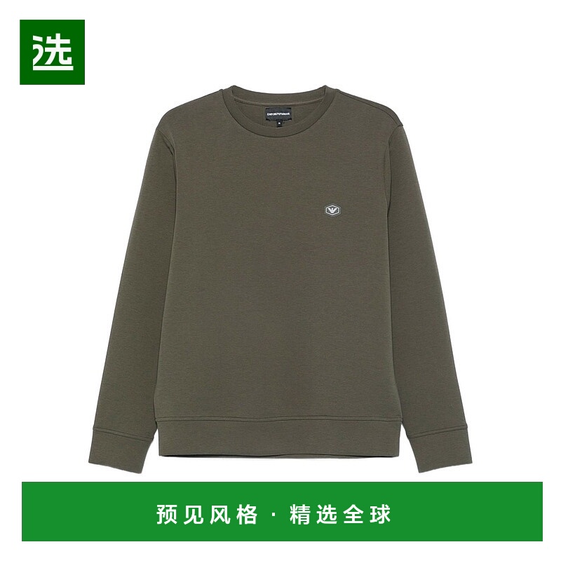 欧洲直邮emporio armani 男士 帽衫运动夹克衫