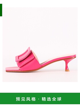香港直邮Roger Vivier 粉红色高跟凉鞋 RVW62631090BSS高跟鞋单鞋