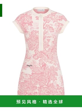 香港直邮Dior 短袖连衣裙 544R17A5008