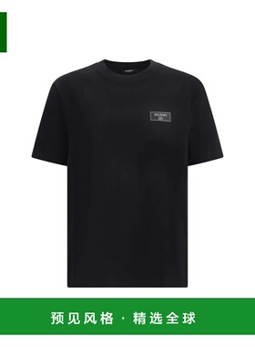 香港直邮BALMAIN 男士T恤 FH1EG000BC910PA CO 黑色 T-SHIRT