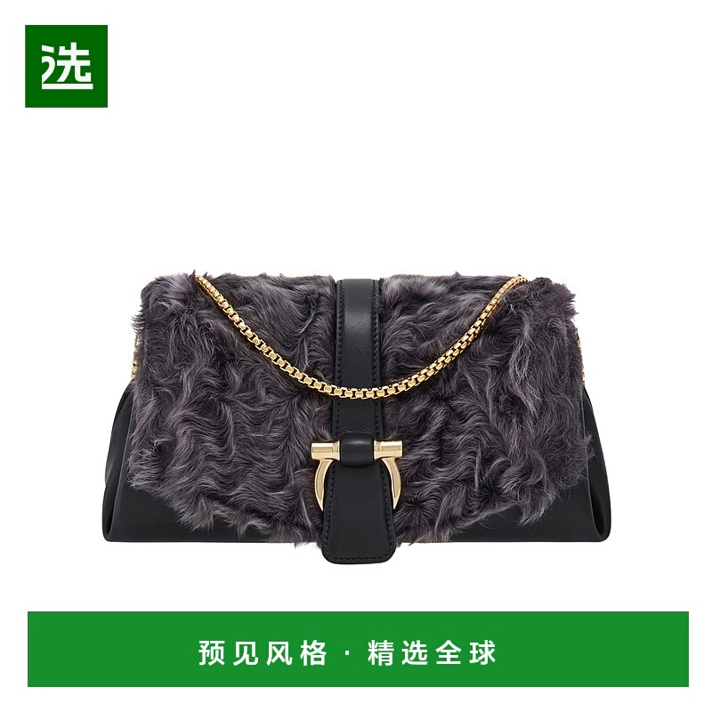 香港直邮Salvatore Ferragamo 前翻盖手提包 21A450