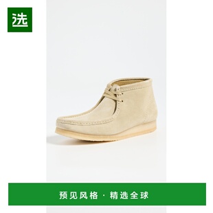 1h可退 香港直邮clarks originals 其乐 男士 Wallabee 绒面革靴