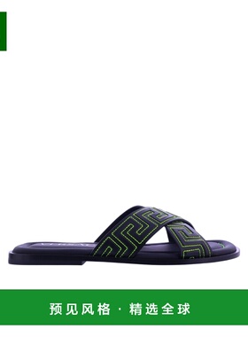 香港直邮Versace 徽标拖鞋 10057701A05954范思哲