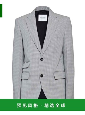 香港直邮Jil Sander 吉尔·桑达 女士 格纹西装夹克 J02BN0194J40
