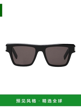 1h可退 香港直邮Saint Laurent 圣罗兰 男士 太阳眼镜 black黑色