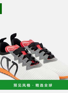 1h可退 香港直邮Valentino 华伦天奴 女士 Chromathon 皮质运动鞋