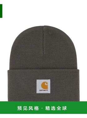 1h可退 香港直邮CARHARTT WIP 男士 深灰色有机玻璃手表帽子 I020