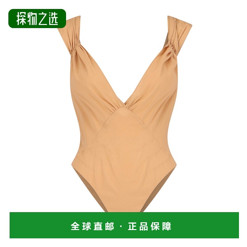 香港直邮Saint Laurent V领连身衣 801493Y7I18套装连体衣