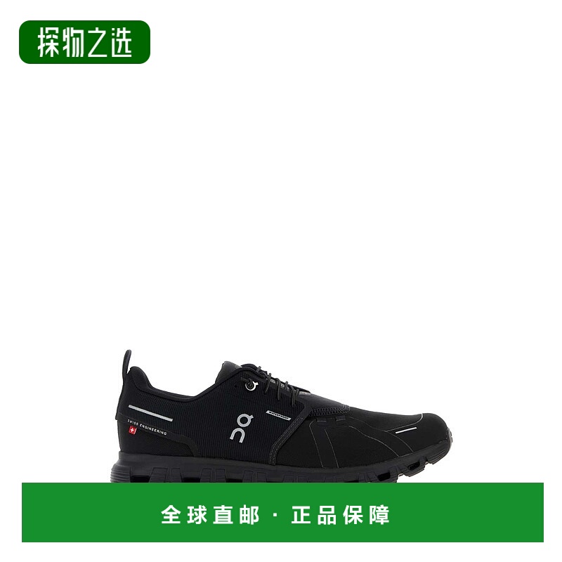 香港直邮On 男士 Cloud 6 WP 黑色布织运动鞋 3MF10061043BLACKBL