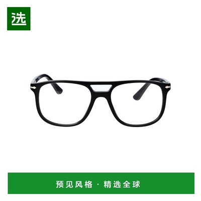 香港直邮PERSOL 男士眼镜 0PO3329V95 CO 黑色 Greta Glasses