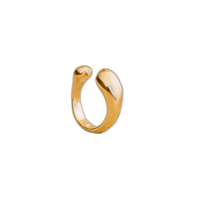 欧洲直邮Sezane 23新款 AMA女士黄铜镀金指环戒指配饰