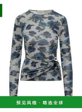 香港直邮COPERNI 女士T恤 COPT101F5032PRIBLU AW2025 蓝色